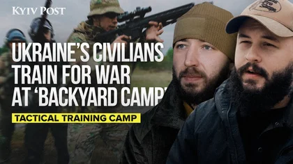 US ex-Marine, Special Ops vet Train Ukrainian Civilians in Marksmanship, Small Unit Tactics