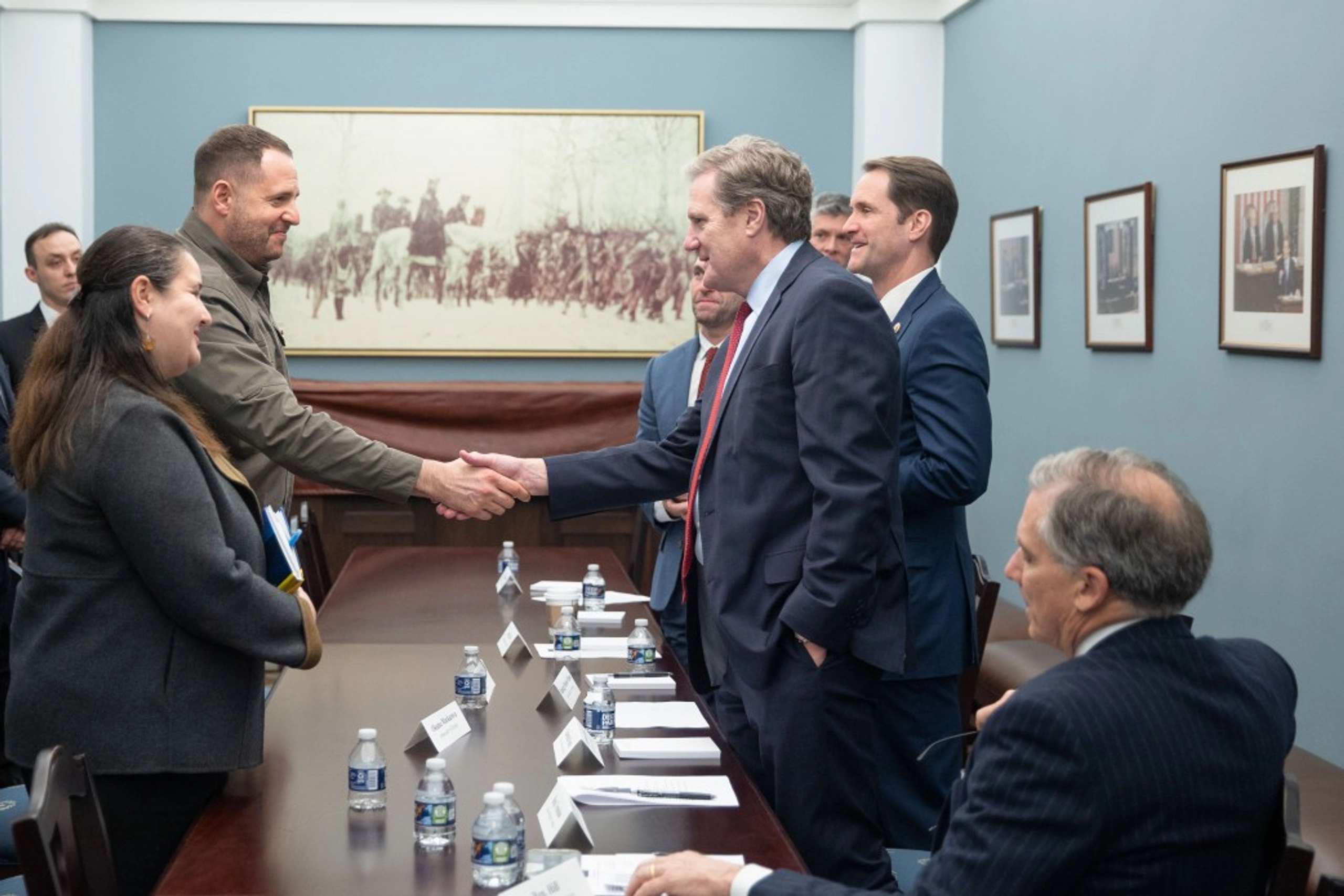 Top Zelensky Advisor Yermak Upbeat on US Military Assistance After Washington Meetings