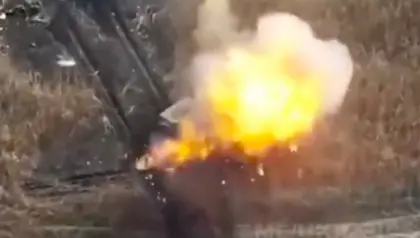 Another Russian Armored Column Gets Decimated Near Avdiivka