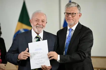 New Ukrainian Ambassador to Brazil Welcomed by Country's President