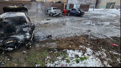 Росіяни обстріляли автостоянку підприємства в Херсоні, є загиблі та поранені