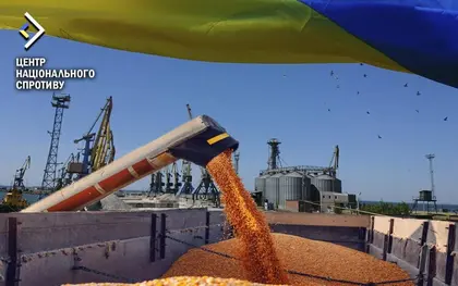 Росіяни продовжують вивозити зерно з окупованого Бердянська - ЦНС