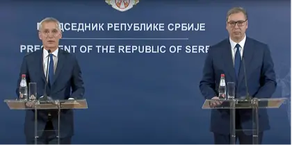 NATO Head and Serbian President Call for Constructive Dialogue
