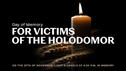 Light a Candle in Remembrance of Holodomor Victims