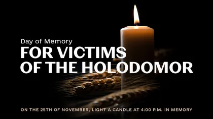 Light a Candle in Remembrance of Holodomor Victims