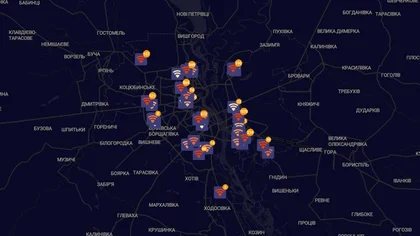 IT Firm Develops Kyiv Internet Blackout Map
