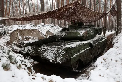 How Ukraine Is Caging Leopard Battle Tanks for Defense