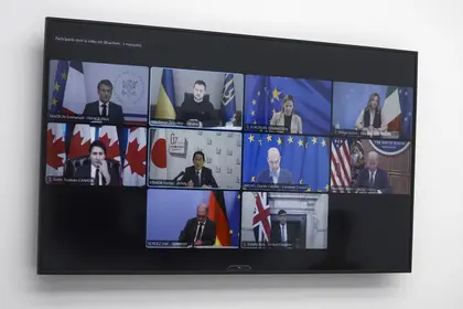 Zelensky Warns G7 Against 'Collapse' of Western Unity