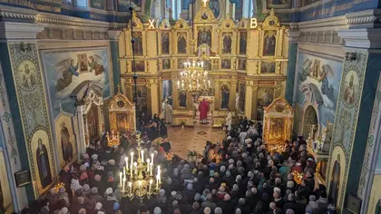 Вперше за 191 рік: У Миколаївському соборі пройшла служба ПЦУ українською мовою
