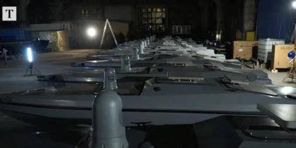 Secret Base for Ukrainian Naval Drones on Dnipro River Revealed