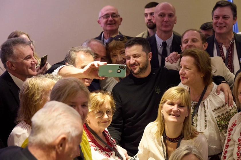 Zelensky Met With Representatives of Ukrainian Community in Argentina