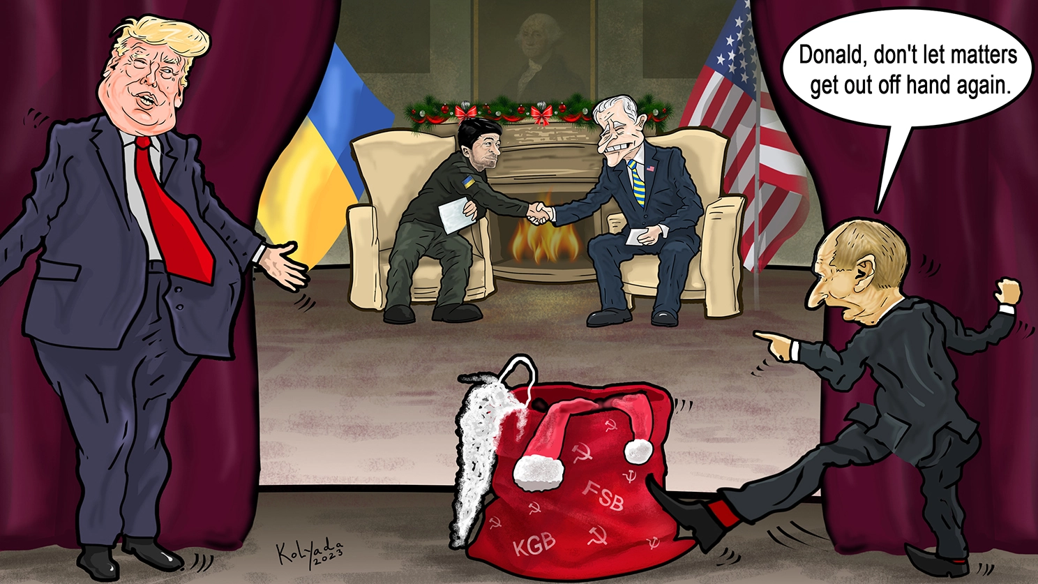 Biden-Zelensky Meeting Observed
