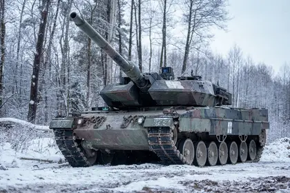Repaired Ukrainian Leopard 2 Tanks Ready to Return to Battle