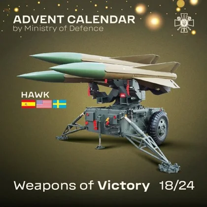 ‘Weapons of Victory’ Ukraine MoD Advent Calendar – Update Dec. 18