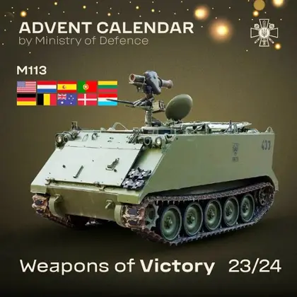 ‘Weapons of Victory’ Ukraine MoD Advent Calendar – Update Dec. 23