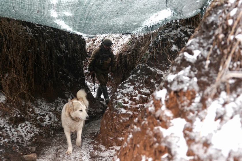 How Ukraine’s Troops Are Celebrating Christmas in the Trenches