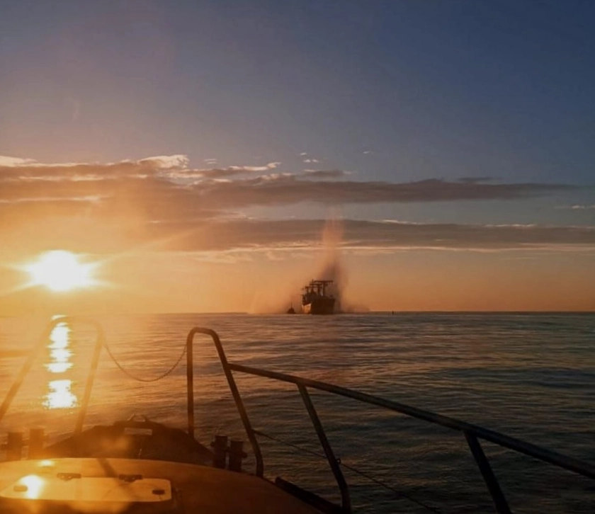 У Чорному морі на російській міні підірвалося панамське судно