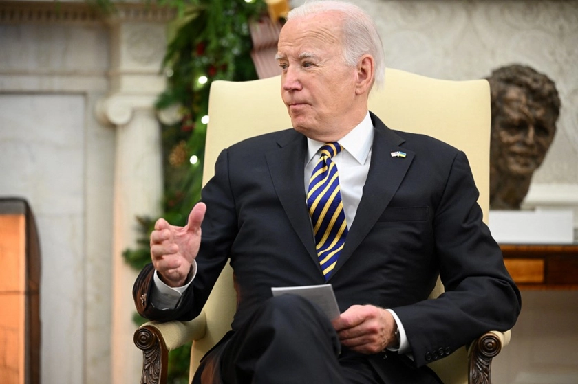 Biden Names Defense of Ukraine Among Main Accomplishments of US in 2023