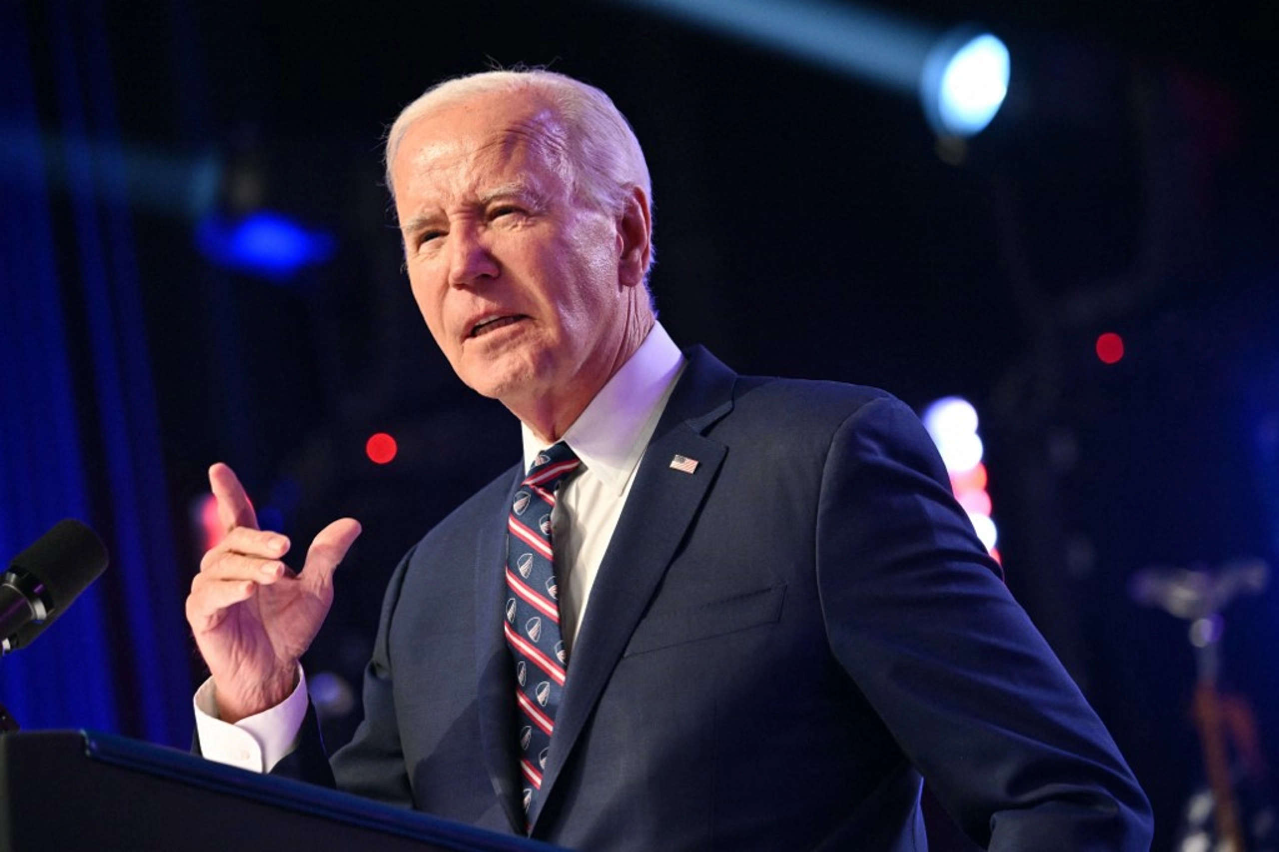 Biden Sets Sights on Trump in 'Uphill' 2024 Battle