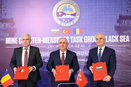 Turkey, Bulgaria, Romania Sign Black Sea Demining Deal
