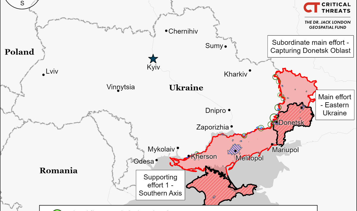 ISW Russian Offensive Campaign Assessment, Map and Update January 19, 2024