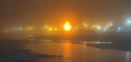 Спецоперація СБУ: українські дрони атакували газовий термінал Морського торгового порту в Ленінградській області
