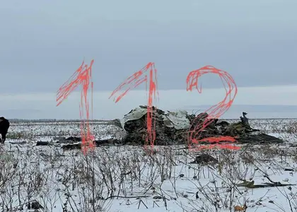 У Бєлгородській області Росії впав літак Іл-76: що відомо