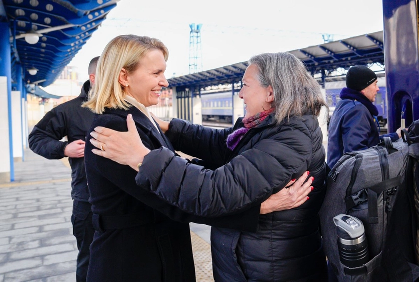 US Deputy Secretary of State Victoria Nuland Arrives in Kyiv