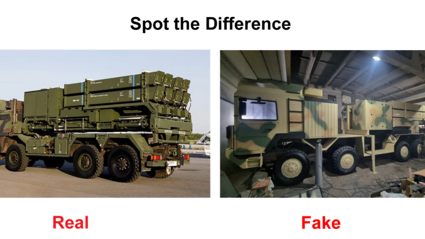 Decoy IRIS-T Missile System Fools Russians