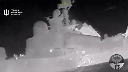 Budanov Reveals Ukrainian MAGURA V5 Naval Drones Sank Russian Missile Boat