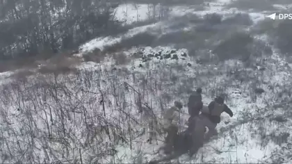 Impressive Footage Captures Drone-Assisted Rescue of Wounded Ukrainian Border Guard