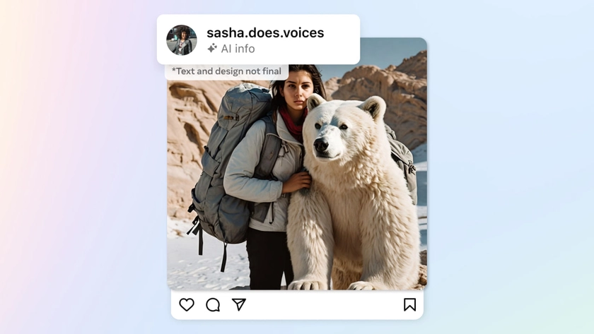Зроблено ШІ: Facebook, Instagram і Threads маркуватимуть світлини, створені штучним інтелектом