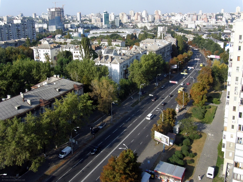 У Києві зʼявився проспект Повітряних сил України