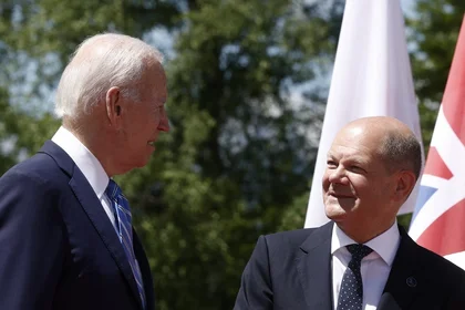 Scholz, Biden to Hold Ukraine Aid Talks Amid Senate Impasse