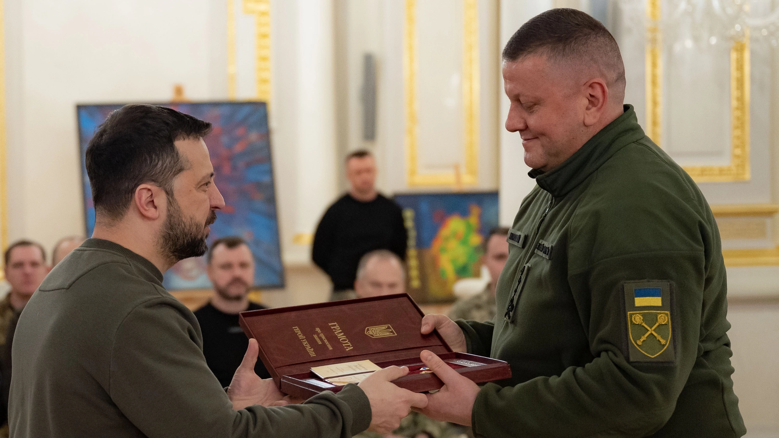 Zaluzhny and Intelligence Chief Budanov Honored with Hero of Ukraine Titles