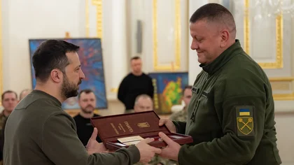 Zaluzhny and Intelligence Chief Budanov Honored with Hero of Ukraine Titles