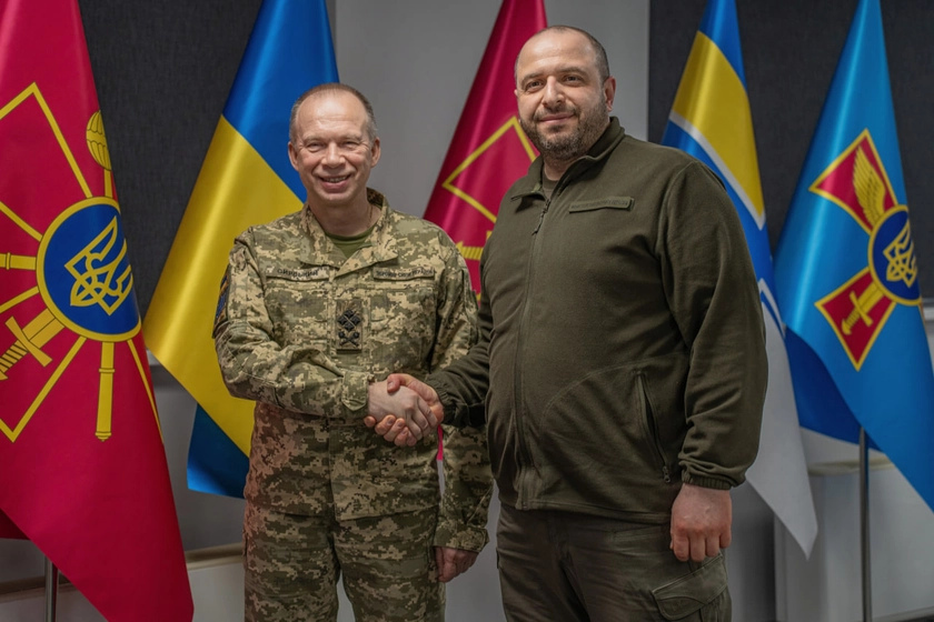 Умєров і Сирський обговорили план дій ЗСУ на цей рік