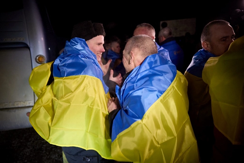 Цей рік був рекордним для України за кількістю обміняних  військовополонених
