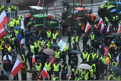 Ukraine Outraged by Polish Farmer Protests on Border