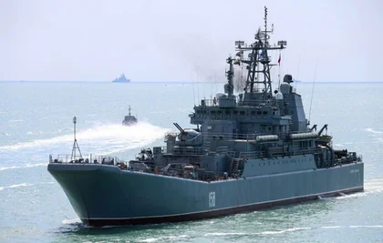 Ukrainian Naval Victory: Robot Drones Blast, Sink Major Russian Warship