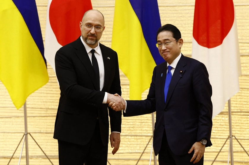 Japan to Be Part of Ukraine’s Post-War ‘Economic Miracle,’ Ukrainian PM Says
