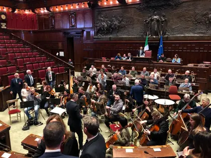 Odesa Plays Puccini in Italian Parliament to Remember Full-Scale Invasion