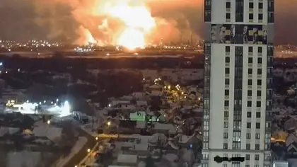 Ukrainian Drones Strike Russia’s Novolipetsk Metallurgical Plant, Flames Ablaze