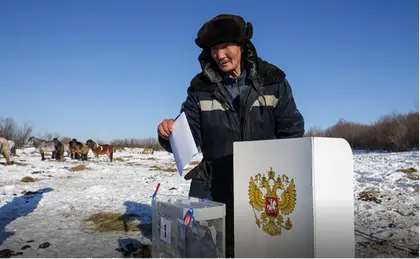 Voting in Russian Presidential Election Begins in Remote and Occupied Territories
