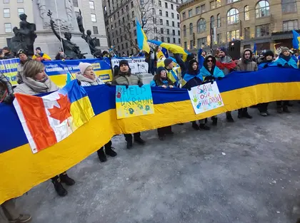 In Montreal, Two Years on, Support for Ukraine Grows