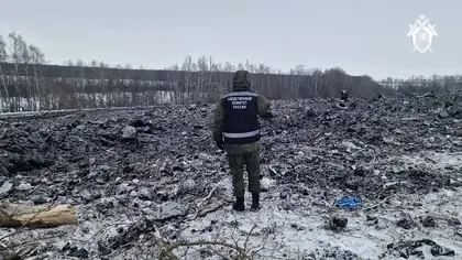 Kremlin Ready to Hand Over Ukrainian POWs 'Bodies' After Russian Il-76 Crash to Ukraine