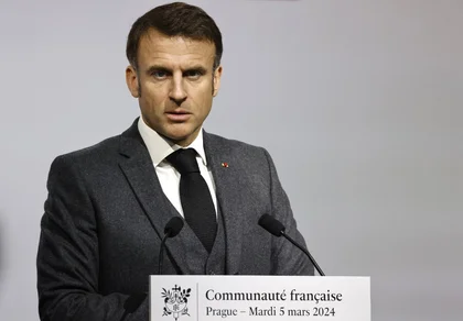 Macron Urges Ukraine's Allies Not To Be 'Cowards'