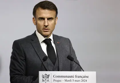 Macron Urges Ukraine's Allies Not To Be 'Cowards'