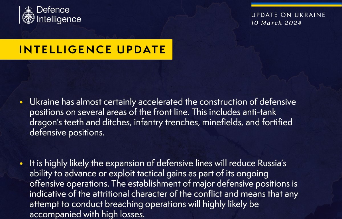 British Defence Intelligence Update Ukraine 10 March 2024   Ab533bf294595be071d4aa1a1b9ae974 