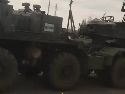 Guerrillas Spot Rare Russian Ballistic Missile Detection Radar Station in Occupied Crimea